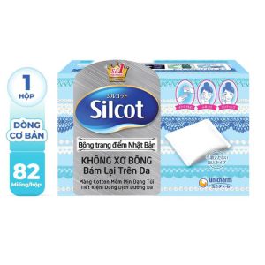 Bông tẩy trang Silcot Silcot Velvety Touch Cotton