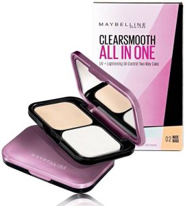 Phấn phủ cao cấp dạng bột Maybelline Clear Smooth All in One 9g