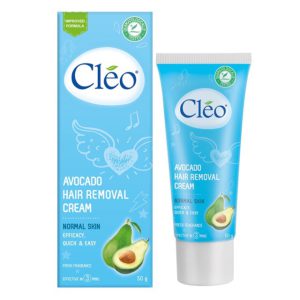 Kem tẩy lông nách, chân, tay Cleo Avocado Hair Removal Cream