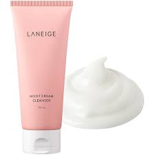 Sữa rửa mặt cho da khô Laneige Moist Cream Cleanser 150Ml