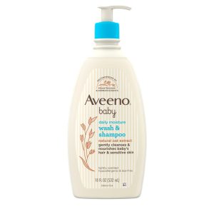 Sữa tắm gội cho bé Aveeno Baby Wash and Shampoo