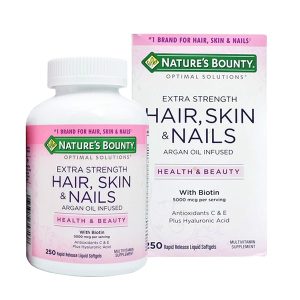 Viên uống mọc tóc Nature's Bounty Hair, Skin & Nails