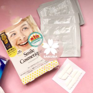 Miếng dán làm trắng răng Smile Cosmetique của Nhật